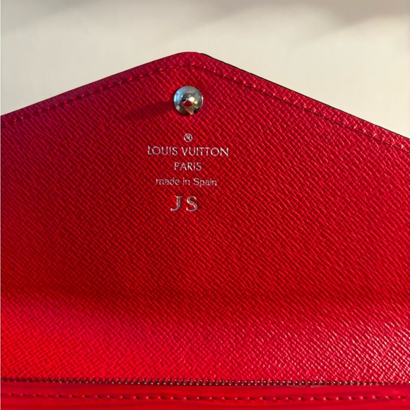 Louis Vuitton Epi Leather Sarah Red Wallet - Picture 3 of 5